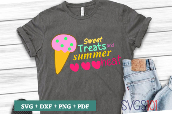 A Crafter's Review of Sweet Treats and Summer Heat Graphics for T-Shirt Designs