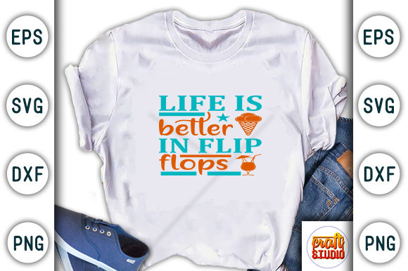 A Designer's Honest Review of the 'Life is Better in Flip Flops' Embroidery Design