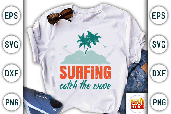 A Designer’s Review of the Surfing Catch the Wave Embroidery File