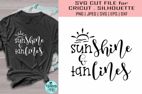 A Summer SVG for Crafting T-Shirts & Sunshine Designs