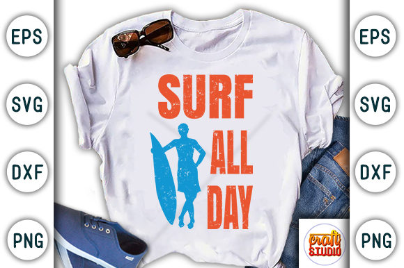 An Editor's Take on Surf All Day Summer Quote Graphics