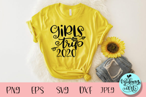 Girls Trip 2020 Svg: A Perfect Summer Embroidery