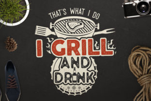 Retro BBQ Print Design for T-Shirts: A Graphics Review
