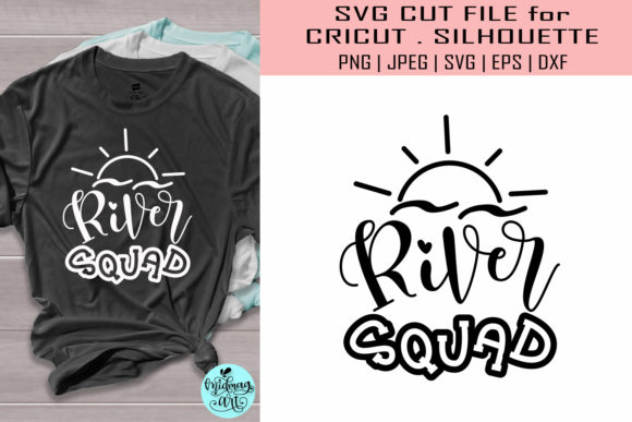 River Squad Summer Graphics for Authentic T-Shirt Designs