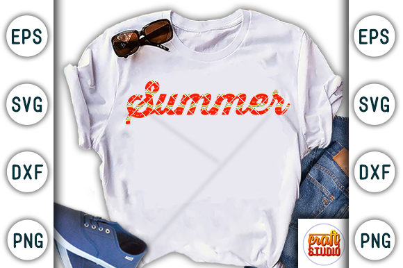 Summer Beach Design: Perfect for T-Shirt Graphics