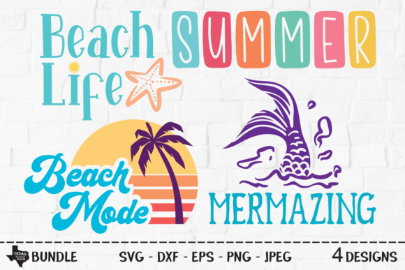 Summer Bundle - Perfect Graphics for Crafts and Content