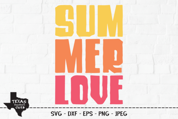 Summer Love Shirt Design: A Perfect Fit for Creative Crafts and Graphics