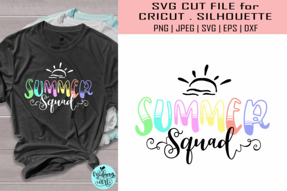 Summer Squad: Perfect Graphics for T-Shirt Designs