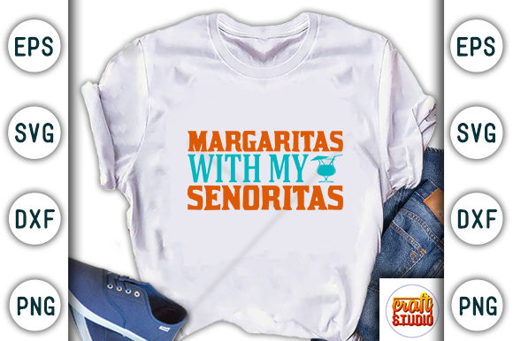 Summer Svg Design, Margaritas with My: Perfect for T-Shirt Designs and Graphics