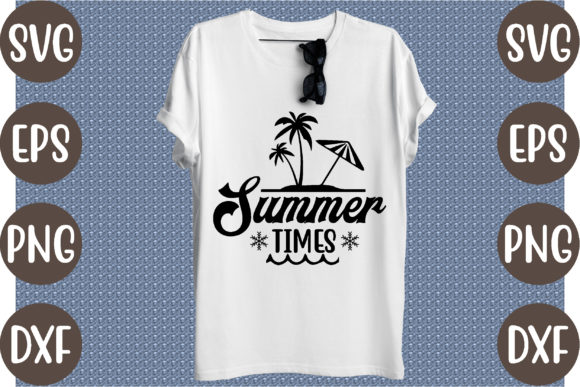 Summer TIMES: A Fresh Graphic for T-Shirt Designs