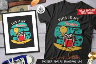 Summer Vacation T-Shirt Design for Graphics & Print