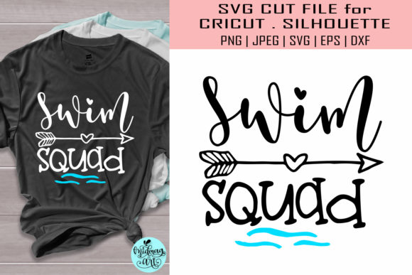 Swim Squad Graphics: Versatile T-Shirt Designs for Brand Building