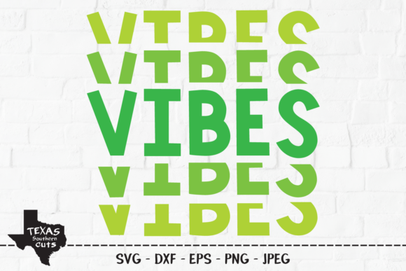 Vibes - Summer Shirt Design for Graphics and Crafts